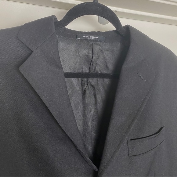 Dolce & Gabbana Men’s Black Suit Jacket 50 - Picture 2 of 9